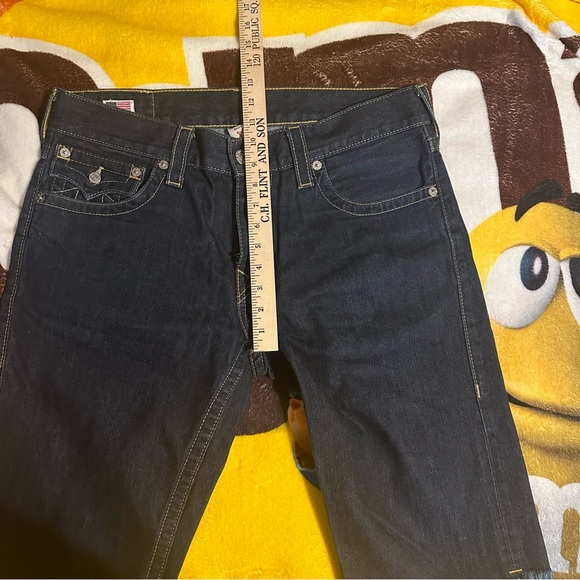 True Religion Man Jean Short Pants Size 34 - Picture 5 of 8